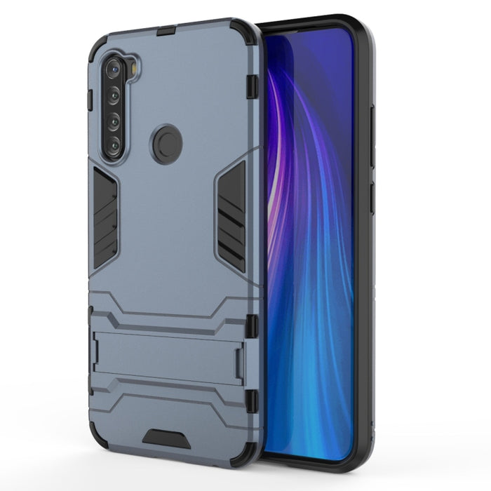 Funda protectora de PC + TPU a prueba de golpes con soporte invisible, For Vivo S5, For Vivo V17 / Y9s / S1 Pro, For Xiaomi Redmi Note 8T