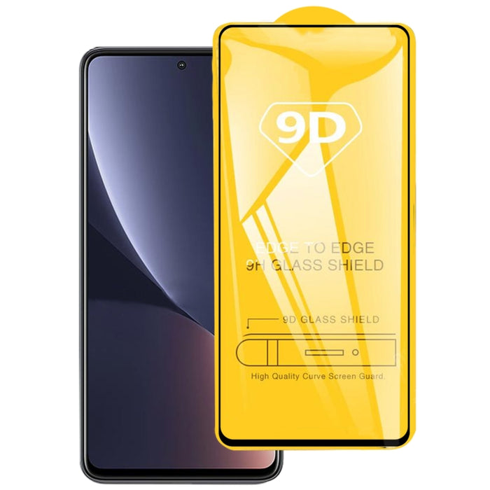 Película de vidrio templado de pantalla de pegamento completo 9D, For Xiaomi Redmi K50/K50 Pro/K50 Gaming/Redmi K60(1 PC)