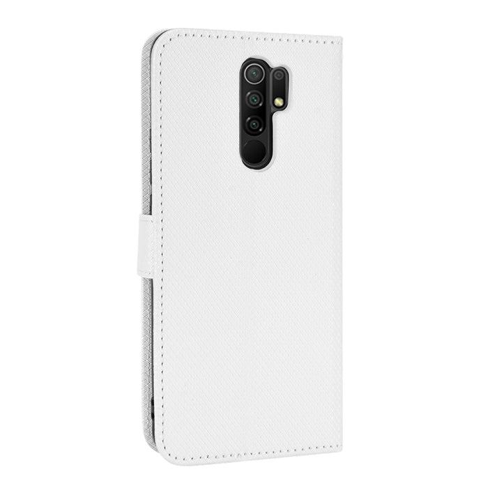 Estuche para teléfono de cuero con textura de diamante, For Xiaomi Redmi 9, For Xiaomi Redmi Note 11 4G Global / Note 11S, For Xiaomi Redmi Note 11 Pro 5G / 4G Global, For Xiaomi Mi 11 Ultra, For Xiaomi Mi CC9 Pro / Note 10 / Note 10 Pro               ...