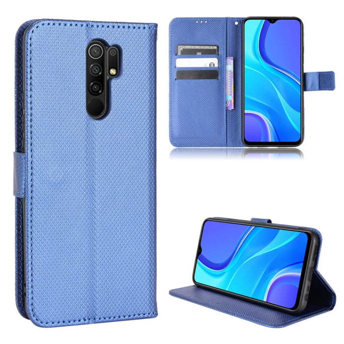 Estuche para teléfono de cuero con textura de diamante, For Xiaomi Redmi 9, For Xiaomi Redmi Note 11 4G Global / Note 11S, For Xiaomi Redmi Note 11 Pro 5G / 4G Global, For Xiaomi Mi 11 Ultra, For Xiaomi Mi CC9 Pro / Note 10 / Note 10 Pro               ...