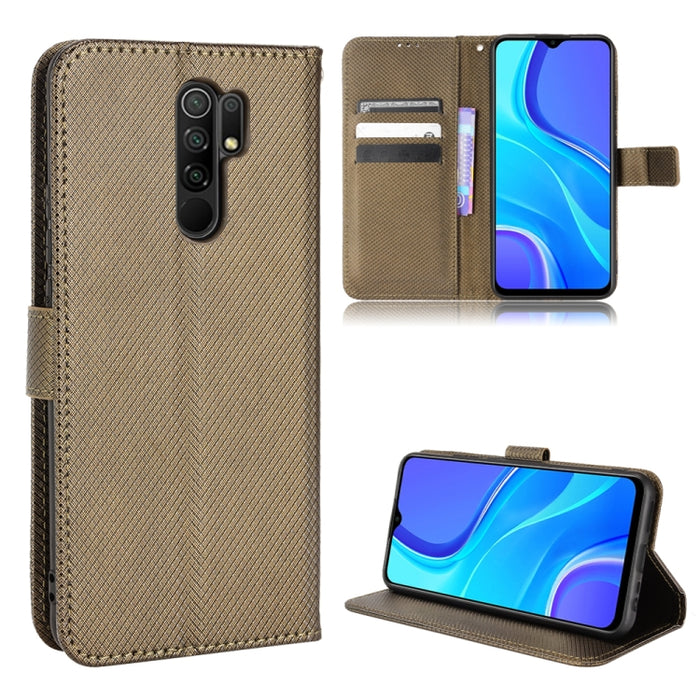 Estuche para teléfono de cuero con textura de diamante, For Xiaomi Redmi 9, For Xiaomi Redmi Note 11 4G Global / Note 11S, For Xiaomi Redmi Note 11 Pro 5G / 4G Global, For Xiaomi Mi 11 Ultra, For Xiaomi Mi CC9 Pro / Note 10 / Note 10 Pro               ...