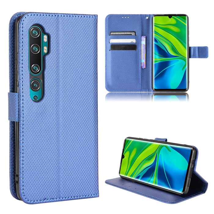 Estuche para teléfono de cuero con textura de diamante, For Xiaomi Redmi 9, For Xiaomi Redmi Note 11 4G Global / Note 11S, For Xiaomi Redmi Note 11 Pro 5G / 4G Global, For Xiaomi Mi 11 Ultra, For Xiaomi Mi CC9 Pro / Note 10 / Note 10 Pro               ...