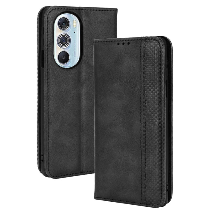 Hebilla magnética Retro Crazy Horse Funda de cuero para teléfono, For Motorola Moto Edge 30 Pro/Edge+ 2022/Edge X30, For Wiko Y82, For Xiaomi Redmi Note 11S / Note 11 4G Overseas Version, For Xiaomi Redmi Note 11 Pro 4G / 5G Overseas Version           ...