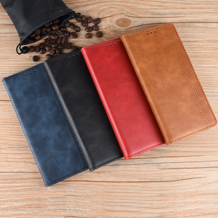 Hebilla magnética Retro Crazy Horse Funda de cuero para teléfono, For Motorola Moto Edge 30 Pro/Edge+ 2022/Edge X30, For Wiko Y82, For Xiaomi Redmi Note 11S / Note 11 4G Overseas Version, For Xiaomi Redmi Note 11 Pro 4G / 5G Overseas Version           ...