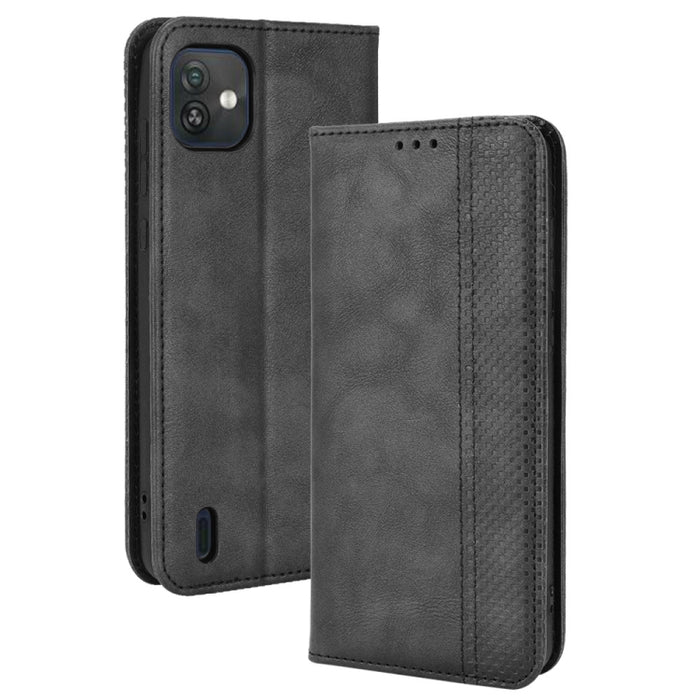 Hebilla magnética Retro Crazy Horse Funda de cuero para teléfono, For Motorola Moto Edge 30 Pro/Edge+ 2022/Edge X30, For Wiko Y82, For Xiaomi Redmi Note 11S / Note 11 4G Overseas Version, For Xiaomi Redmi Note 11 Pro 4G / 5G Overseas Version           ...