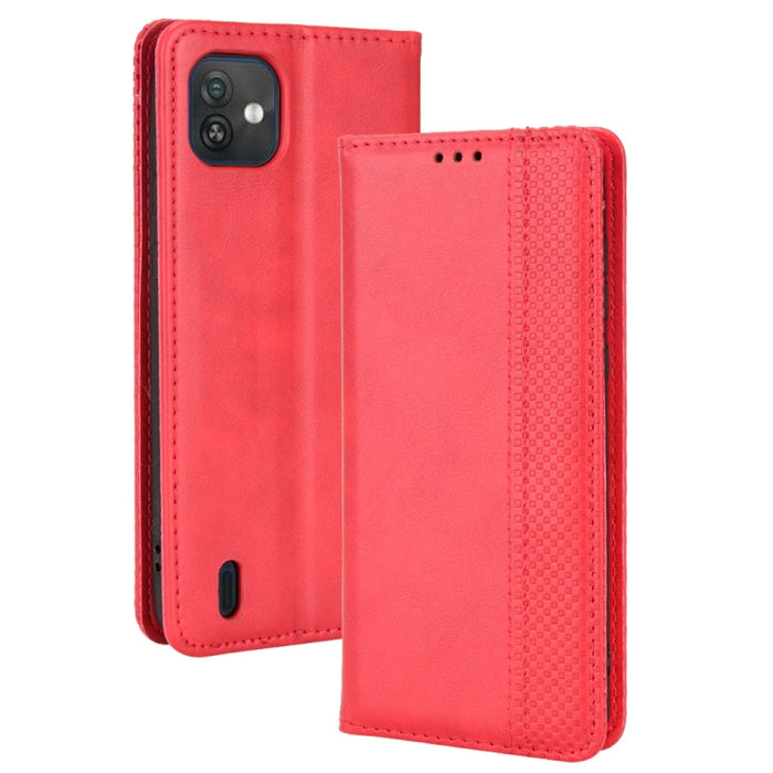 Hebilla magnética Retro Crazy Horse Funda de cuero para teléfono, For Motorola Moto Edge 30 Pro/Edge+ 2022/Edge X30, For Wiko Y82, For Xiaomi Redmi Note 11S / Note 11 4G Overseas Version, For Xiaomi Redmi Note 11 Pro 4G / 5G Overseas Version           ...