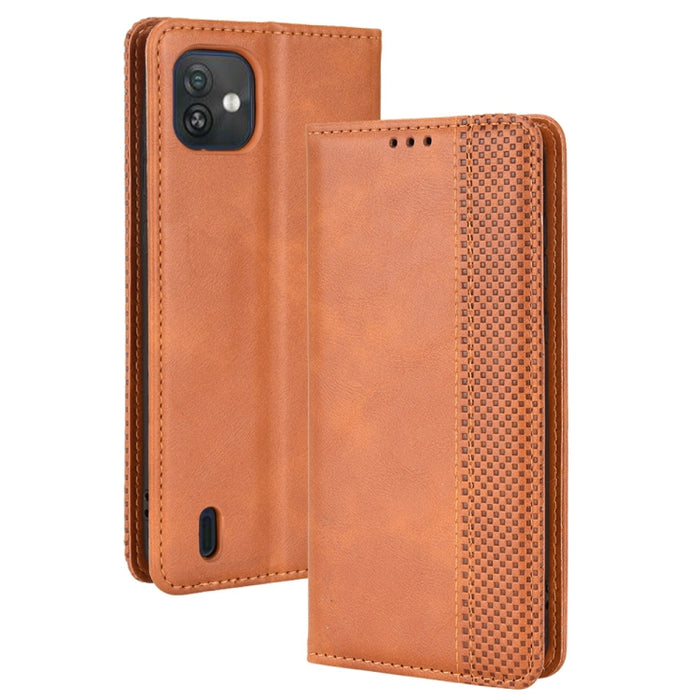 Hebilla magnética Retro Crazy Horse Funda de cuero para teléfono, For Motorola Moto Edge 30 Pro/Edge+ 2022/Edge X30, For Wiko Y82, For Xiaomi Redmi Note 11S / Note 11 4G Overseas Version, For Xiaomi Redmi Note 11 Pro 4G / 5G Overseas Version           ...