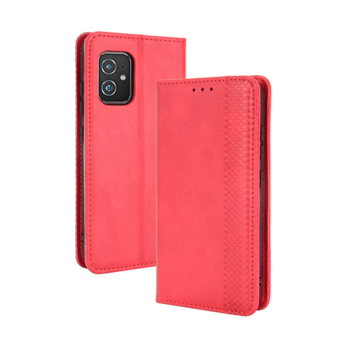 Hebilla magnética Retro Crazy Horse Funda de cuero para teléfono, For Motorola Moto Edge 30 Pro/Edge+ 2022/Edge X30, For Wiko Y82, For Xiaomi Redmi Note 11S / Note 11 4G Overseas Version, For Xiaomi Redmi Note 11 Pro 4G / 5G Overseas Version           ...