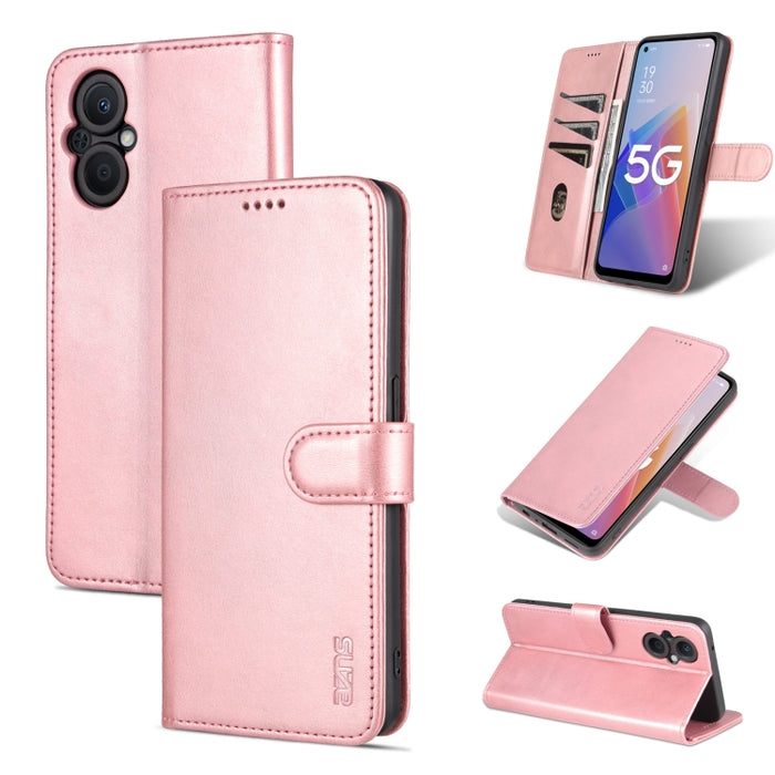 AZNS Skin Feel Becerro Textura Horizontal Flip Funda de cuero para teléfono, For vivo Y76s 5G / Y74s, For OPPO A96 5G / Reno7 5G Overseas Version & OnePlus Nord N20 5G, For Xiaomi Redmi Note 11 4G Global / Note 11S                                      ...