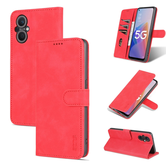 AZNS Skin Feel Becerro Textura Horizontal Flip Funda de cuero para teléfono, For vivo Y76s 5G / Y74s, For OPPO A96 5G / Reno7 5G Overseas Version & OnePlus Nord N20 5G, For Xiaomi Redmi Note 11 4G Global / Note 11S                                      ...