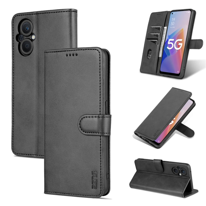 AZNS Skin Feel Becerro Textura Horizontal Flip Funda de cuero para teléfono, For vivo Y76s 5G / Y74s, For OPPO A96 5G / Reno7 5G Overseas Version & OnePlus Nord N20 5G, For Xiaomi Redmi Note 11 4G Global / Note 11S                                      ...