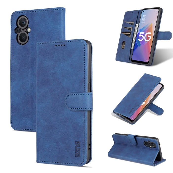 AZNS Skin Feel Becerro Textura Horizontal Flip Funda de cuero para teléfono, For vivo Y76s 5G / Y74s, For OPPO A96 5G / Reno7 5G Overseas Version & OnePlus Nord N20 5G, For Xiaomi Redmi Note 11 4G Global / Note 11S                                      ...