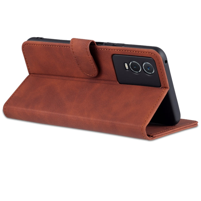 AZNS Skin Feel Becerro Textura Horizontal Flip Funda de cuero para teléfono, For vivo Y76s 5G / Y74s, For OPPO A96 5G / Reno7 5G Overseas Version & OnePlus Nord N20 5G, For Xiaomi Redmi Note 11 4G Global / Note 11S                                      ...