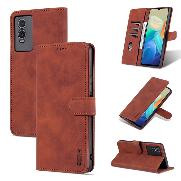 AZNS Skin Feel Becerro Textura Horizontal Flip Funda de cuero para teléfono, For vivo Y76s 5G / Y74s, For OPPO A96 5G / Reno7 5G Overseas Version & OnePlus Nord N20 5G, For Xiaomi Redmi Note 11 4G Global / Note 11S                                      ...