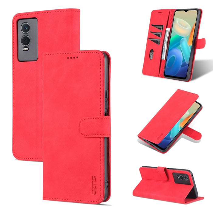 AZNS Skin Feel Becerro Textura Horizontal Flip Funda de cuero para teléfono, For vivo Y76s 5G / Y74s, For OPPO A96 5G / Reno7 5G Overseas Version & OnePlus Nord N20 5G, For Xiaomi Redmi Note 11 4G Global / Note 11S                                      ...