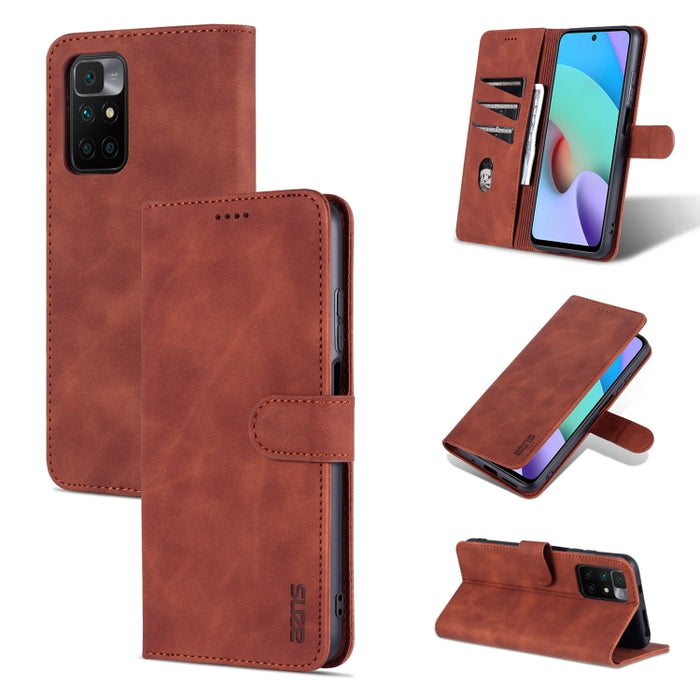 AZNS Skin Feel Becerro Textura Horizontal Flip Funda de cuero para teléfono, For vivo Y76s 5G / Y74s, For OPPO A96 5G / Reno7 5G Overseas Version & OnePlus Nord N20 5G, For Xiaomi Redmi Note 11 4G Global / Note 11S                                      ...