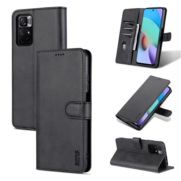 AZNS Skin Feel Becerro Textura Horizontal Flip Funda de cuero para teléfono, For vivo Y76s 5G / Y74s, For OPPO A96 5G / Reno7 5G Overseas Version & OnePlus Nord N20 5G, For Xiaomi Redmi Note 11 4G Global / Note 11S                                      ...