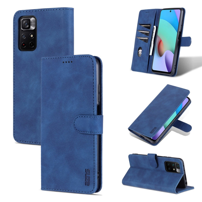 AZNS Skin Feel Becerro Textura Horizontal Flip Funda de cuero para teléfono, For vivo Y76s 5G / Y74s, For OPPO A96 5G / Reno7 5G Overseas Version & OnePlus Nord N20 5G, For Xiaomi Redmi Note 11 4G Global / Note 11S                                      ...