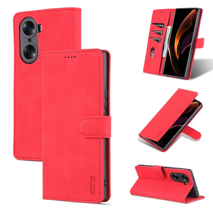 AZNS Skin Feel Becerro Textura Horizontal Flip Funda de cuero para teléfono, For vivo Y76s 5G / Y74s, For OPPO A96 5G / Reno7 5G Overseas Version & OnePlus Nord N20 5G, For Xiaomi Redmi Note 11 4G Global / Note 11S                                      ...