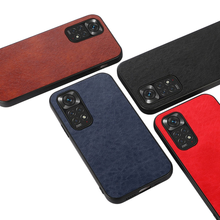Estuche de cuero protector a prueba de golpes con textura Crazy Horse, For Xiaomi Redmi Note 11 4G Global / Note 11S, For Xiaomi Redmi Note 11 Pro Global