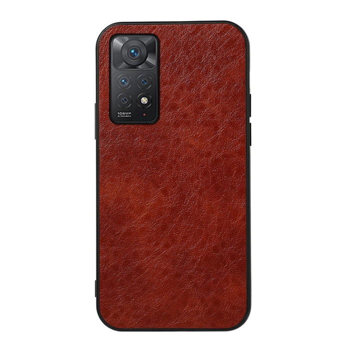 Estuche de cuero protector a prueba de golpes con textura Crazy Horse, For Xiaomi Redmi Note 11 4G Global / Note 11S, For Xiaomi Redmi Note 11 Pro Global