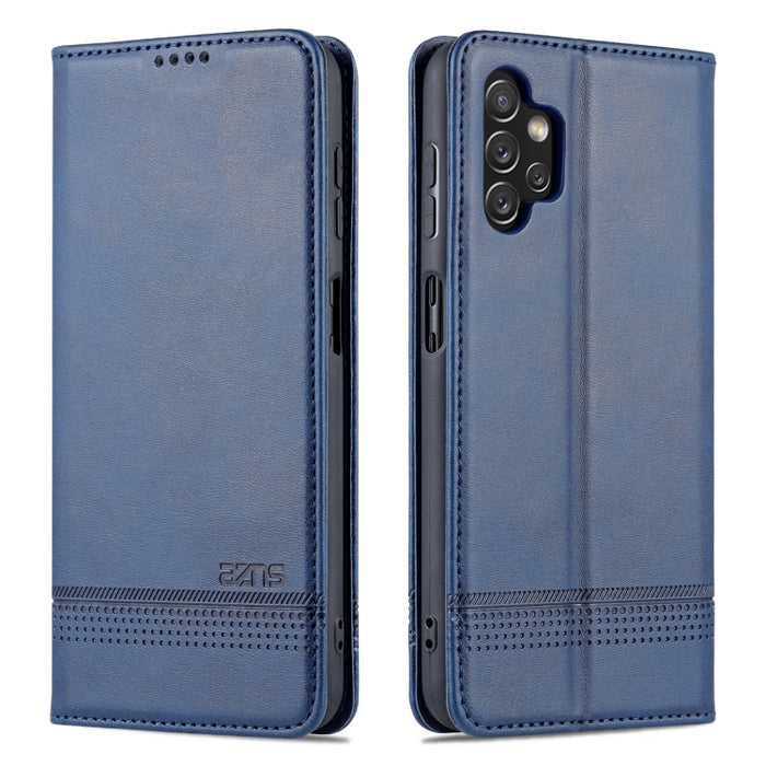 Estuche para teléfono de cuero con textura de becerro magnético AZNS, For vivo Y76s / Y74s, For Honor Play 30 Plus, For Redmi Note 11 4G Overseas Version / Note 11S, For Redmi Note 11 Pro Overseas Version, For Honor X30, For Samsung Galaxy A13 4G