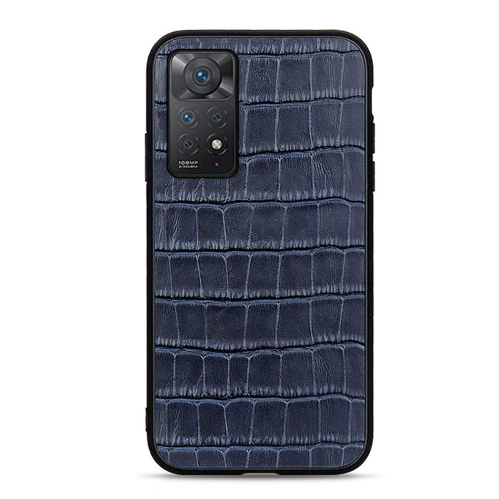 Caja de teléfono a prueba de golpes de cuero con textura de cocodrilo, For Xiaomi Redmi Note 11 4G Global / Note 11S, For Xiaomi Redmi Note 11 Pro Global