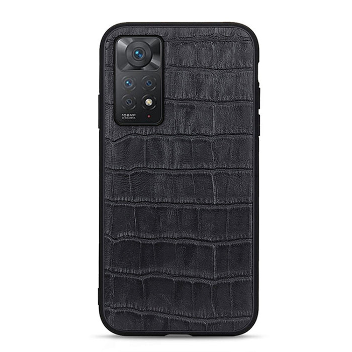 Caja de teléfono a prueba de golpes de cuero con textura de cocodrilo, For Xiaomi Redmi Note 11 4G Global / Note 11S, For Xiaomi Redmi Note 11 Pro Global