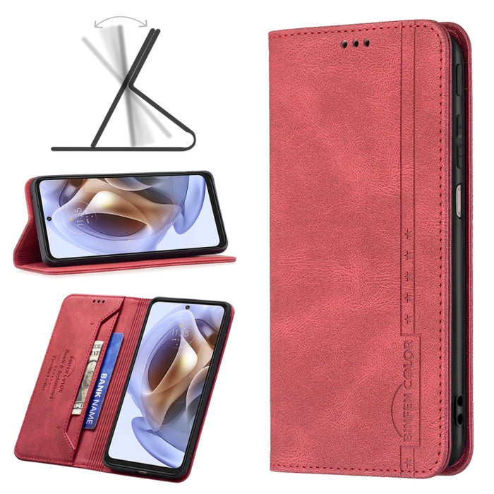 Estuche de teléfono de cuero antirrobo con bloqueo RFID magnético, For Motorola Moto G31 / G41 Side Fingerprint Version, For Nokia G21 / G11, For OPPO A36 / Realme 9i, For OPPO Realme 9 Pro+, For Xiaomi Redmi Note 11 International Version              ...