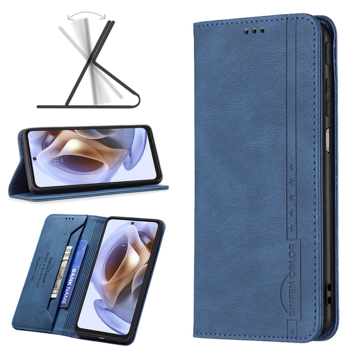 Estuche de teléfono de cuero antirrobo con bloqueo RFID magnético, For Motorola Moto G31 / G41 Side Fingerprint Version, For Nokia G21 / G11, For OPPO A36 / Realme 9i, For OPPO Realme 9 Pro+, For Xiaomi Redmi Note 11 International Version              ...