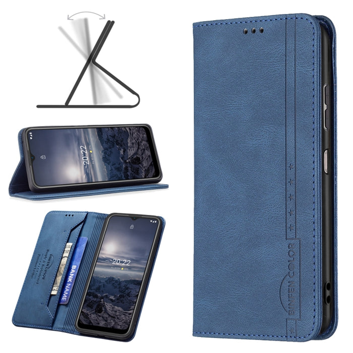 Estuche de teléfono de cuero antirrobo con bloqueo RFID magnético, For Motorola Moto G31 / G41 Side Fingerprint Version, For Nokia G21 / G11, For OPPO A36 / Realme 9i, For OPPO Realme 9 Pro+, For Xiaomi Redmi Note 11 International Version              ...