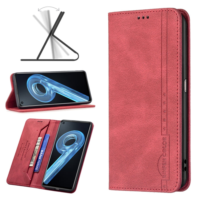 Estuche de teléfono de cuero antirrobo con bloqueo RFID magnético, For Motorola Moto G31 / G41 Side Fingerprint Version, For Nokia G21 / G11, For OPPO A36 / Realme 9i, For OPPO Realme 9 Pro+, For Xiaomi Redmi Note 11 International Version              ...
