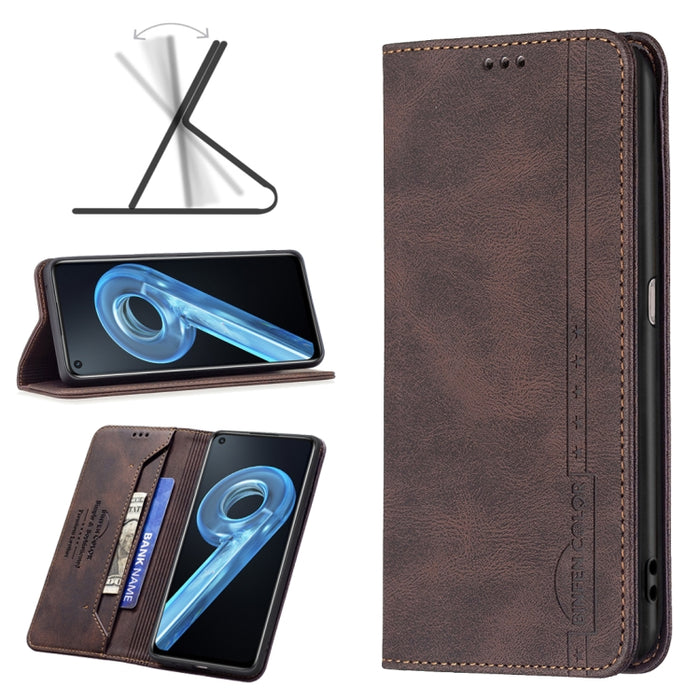 Estuche de teléfono de cuero antirrobo con bloqueo RFID magnético, For Motorola Moto G31 / G41 Side Fingerprint Version, For Nokia G21 / G11, For OPPO A36 / Realme 9i, For OPPO Realme 9 Pro+, For Xiaomi Redmi Note 11 International Version              ...