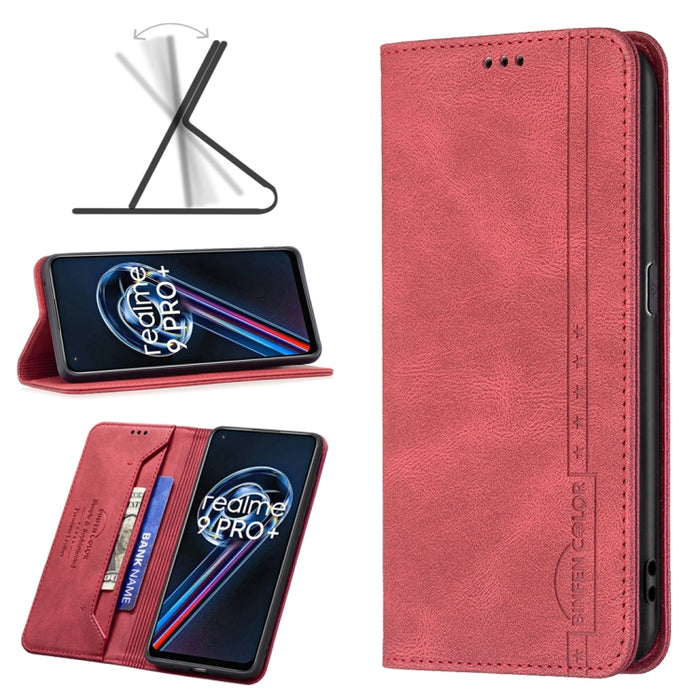 Estuche de teléfono de cuero antirrobo con bloqueo RFID magnético, For Motorola Moto G31 / G41 Side Fingerprint Version, For Nokia G21 / G11, For OPPO A36 / Realme 9i, For OPPO Realme 9 Pro+, For Xiaomi Redmi Note 11 International Version              ...