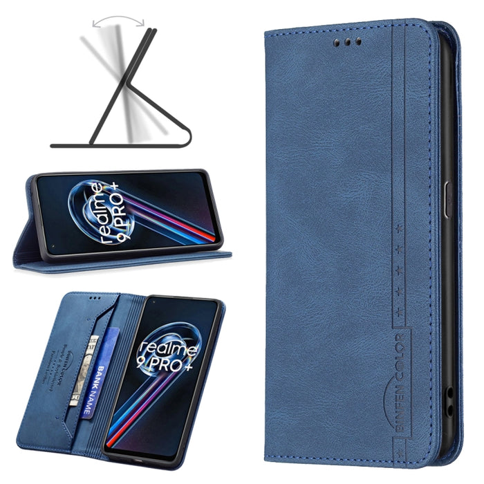 Estuche de teléfono de cuero antirrobo con bloqueo RFID magnético, For Motorola Moto G31 / G41 Side Fingerprint Version, For Nokia G21 / G11, For OPPO A36 / Realme 9i, For OPPO Realme 9 Pro+, For Xiaomi Redmi Note 11 International Version              ...