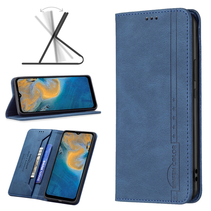 Estuche de teléfono de cuero antirrobo con bloqueo RFID magnético, For Motorola Moto G31 / G41 Side Fingerprint Version, For Nokia G21 / G11, For OPPO A36 / Realme 9i, For OPPO Realme 9 Pro+, For Xiaomi Redmi Note 11 International Version              ...