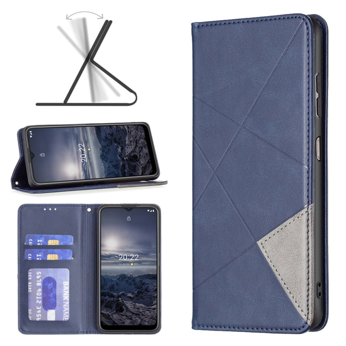 Estuche para teléfono de cuero magnético invisible prismático, For Motorola Moto G31 / G41  Side Fingerprint Version, For OPPO A36 / Realme 9i, For OPPO Realme 9 Pro+, For Xiaomi Redmi Note 11 International Version, For Samsung Galaxy A23 5G           ...