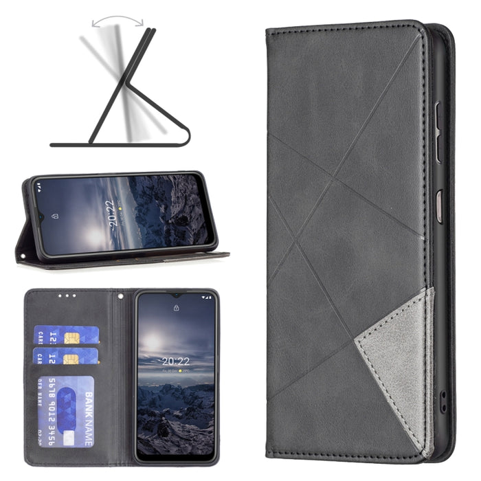 Estuche para teléfono de cuero magnético invisible prismático, For Motorola Moto G31 / G41  Side Fingerprint Version, For OPPO A36 / Realme 9i, For OPPO Realme 9 Pro+, For Xiaomi Redmi Note 11 International Version, For Samsung Galaxy A23 5G           ...