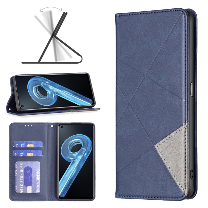 Estuche para teléfono de cuero magnético invisible prismático, For Motorola Moto G31 / G41  Side Fingerprint Version, For OPPO A36 / Realme 9i, For OPPO Realme 9 Pro+, For Xiaomi Redmi Note 11 International Version, For Samsung Galaxy A23 5G           ...