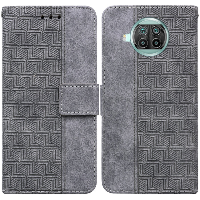 Estuche para teléfono de cuero con relieve geométrico, For Xiaomi 12 / 12X, For Xiaomi 12 Pro, For Xiaomi Mi 10T Lite 5G, For Xiaomi Mi 10T Pro 5G / 10T 5G, For Xiaomi Poco M3 / Redmi 9 Power, For Xiaomi Poco M4 Pro, For Xiaomi Poco X3 NFC / Poco X3   ...