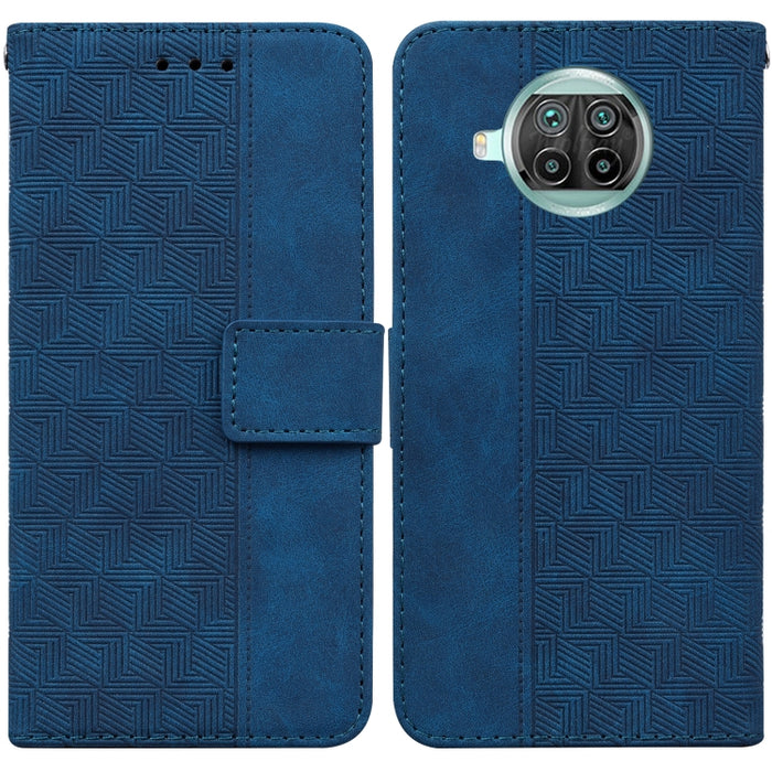 Estuche para teléfono de cuero con relieve geométrico, For Xiaomi 12 / 12X, For Xiaomi 12 Pro, For Xiaomi Mi 10T Lite 5G, For Xiaomi Mi 10T Pro 5G / 10T 5G, For Xiaomi Poco M3 / Redmi 9 Power, For Xiaomi Poco M4 Pro, For Xiaomi Poco X3 NFC / Poco X3   ...