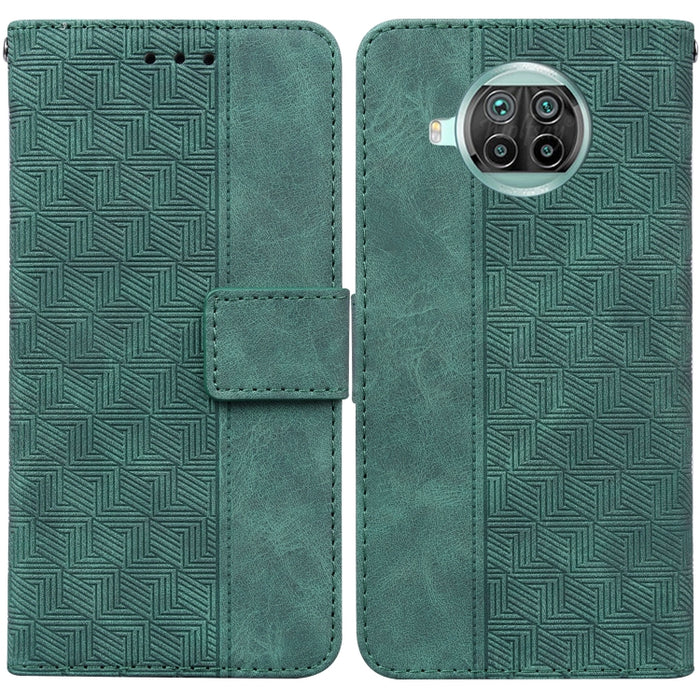 Estuche para teléfono de cuero con relieve geométrico, For Xiaomi 12 / 12X, For Xiaomi 12 Pro, For Xiaomi Mi 10T Lite 5G, For Xiaomi Mi 10T Pro 5G / 10T 5G, For Xiaomi Poco M3 / Redmi 9 Power, For Xiaomi Poco M4 Pro, For Xiaomi Poco X3 NFC / Poco X3   ...