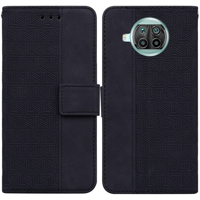 Estuche para teléfono de cuero con relieve geométrico, For Xiaomi 12 / 12X, For Xiaomi 12 Pro, For Xiaomi Mi 10T Lite 5G, For Xiaomi Mi 10T Pro 5G / 10T 5G, For Xiaomi Poco M3 / Redmi 9 Power, For Xiaomi Poco M4 Pro, For Xiaomi Poco X3 NFC / Poco X3   ...