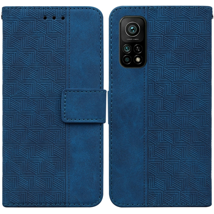 Estuche para teléfono de cuero con relieve geométrico, For Xiaomi 12 / 12X, For Xiaomi 12 Pro, For Xiaomi Mi 10T Lite 5G, For Xiaomi Mi 10T Pro 5G / 10T 5G, For Xiaomi Poco M3 / Redmi 9 Power, For Xiaomi Poco M4 Pro, For Xiaomi Poco X3 NFC / Poco X3   ...