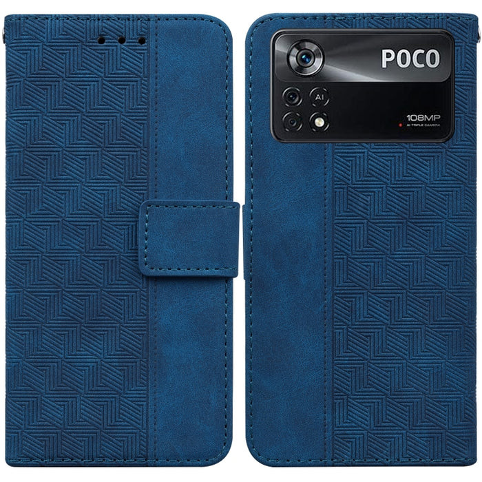 Estuche para teléfono de cuero con relieve geométrico, For Xiaomi 12 / 12X, For Xiaomi 12 Pro, For Xiaomi Mi 10T Lite 5G, For Xiaomi Mi 10T Pro 5G / 10T 5G, For Xiaomi Poco M3 / Redmi 9 Power, For Xiaomi Poco M4 Pro, For Xiaomi Poco X3 NFC / Poco X3   ...