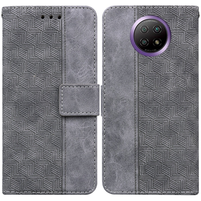 Estuche para teléfono de cuero con relieve geométrico, For Xiaomi 12 / 12X, For Xiaomi 12 Pro, For Xiaomi Mi 10T Lite 5G, For Xiaomi Mi 10T Pro 5G / 10T 5G, For Xiaomi Poco M3 / Redmi 9 Power, For Xiaomi Poco M4 Pro, For Xiaomi Poco X3 NFC / Poco X3   ...