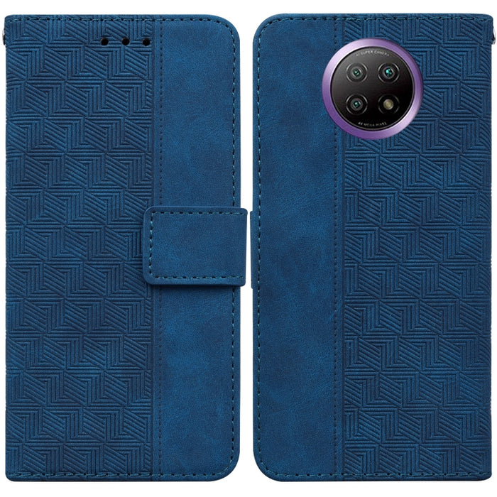Estuche para teléfono de cuero con relieve geométrico, For Xiaomi 12 / 12X, For Xiaomi 12 Pro, For Xiaomi Mi 10T Lite 5G, For Xiaomi Mi 10T Pro 5G / 10T 5G, For Xiaomi Poco M3 / Redmi 9 Power, For Xiaomi Poco M4 Pro, For Xiaomi Poco X3 NFC / Poco X3   ...
