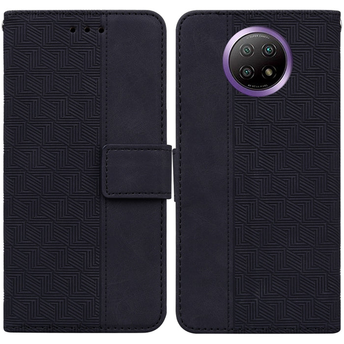 Estuche para teléfono de cuero con relieve geométrico, For Xiaomi 12 / 12X, For Xiaomi 12 Pro, For Xiaomi Mi 10T Lite 5G, For Xiaomi Mi 10T Pro 5G / 10T 5G, For Xiaomi Poco M3 / Redmi 9 Power, For Xiaomi Poco M4 Pro, For Xiaomi Poco X3 NFC / Poco X3   ...
