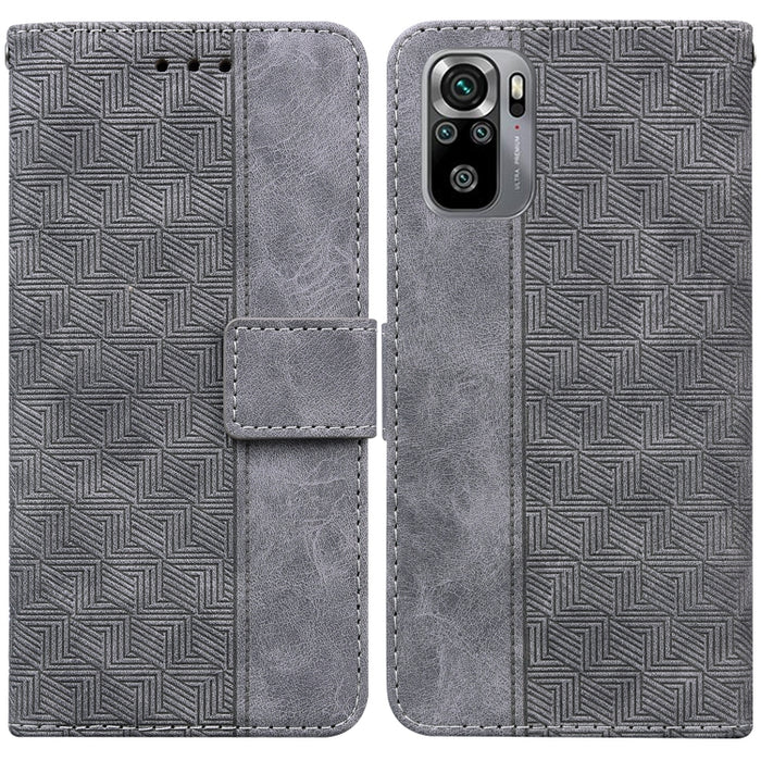 Estuche para teléfono de cuero con relieve geométrico, For Xiaomi 12 / 12X, For Xiaomi 12 Pro, For Xiaomi Mi 10T Lite 5G, For Xiaomi Mi 10T Pro 5G / 10T 5G, For Xiaomi Poco M3 / Redmi 9 Power, For Xiaomi Poco M4 Pro, For Xiaomi Poco X3 NFC / Poco X3   ...