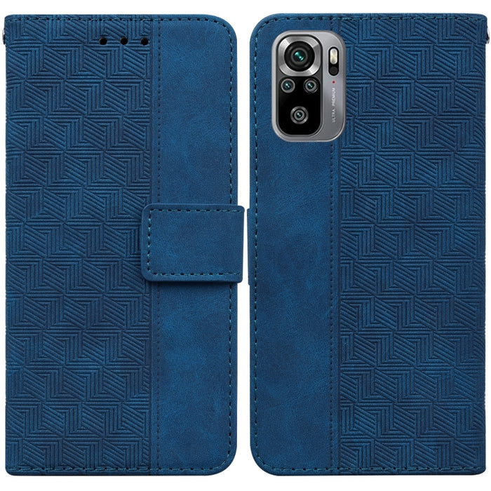 Estuche para teléfono de cuero con relieve geométrico, For Xiaomi 12 / 12X, For Xiaomi 12 Pro, For Xiaomi Mi 10T Lite 5G, For Xiaomi Mi 10T Pro 5G / 10T 5G, For Xiaomi Poco M3 / Redmi 9 Power, For Xiaomi Poco M4 Pro, For Xiaomi Poco X3 NFC / Poco X3   ...